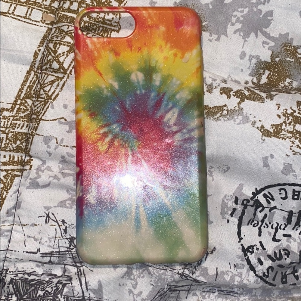 Tie-dye iPhone 8+ case